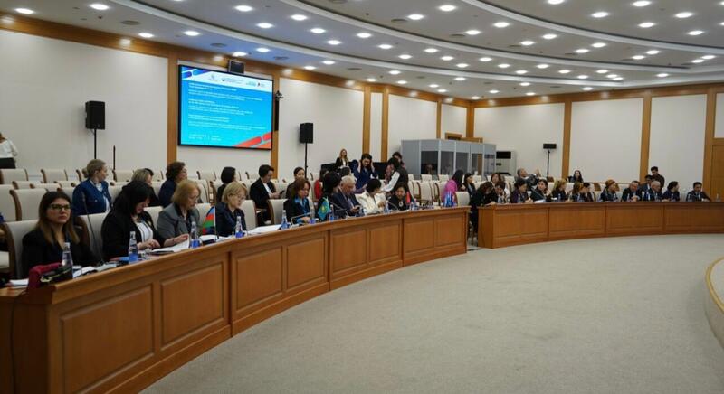 Директор Департамента международного права Айша Айткалиева приняла участие в семинаре на тему «Обеспечение доступа к правосудию для всех женщин и девушек в Центральной Азии: укрепление правовых и институциональных мер»