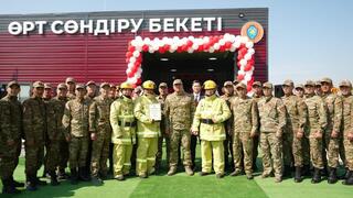 В селах Карабулак и Аксу открылись пожарные депо