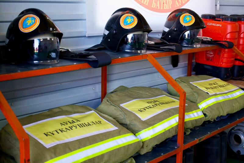 В Казахстане открылось 222-ое добровольное противопожарное формирование «Ауыл құтқарушылары»