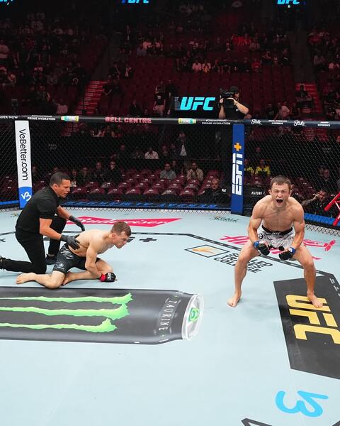 В Канаде военнослужащий Сил специальных операций выиграл бой в UFC 315