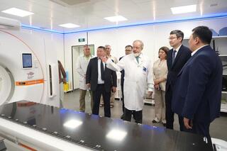 Т.Султангазиев посетил медобъекты и провел встречу с населением Северо-Казахстанской области