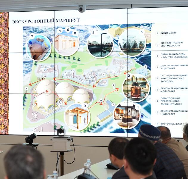 ТУРКЕСТАН: ОБСУДИЛИ ВОПРОСЫ БЛАГОУСТРОЙСТВА ТЕРРИТОРИИ ГОРОДИЩА КУЛЬТОБЕ