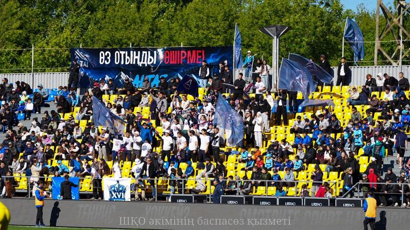 Футбольный клуб «Алтай» принял на своем поле «Окжетпес»
