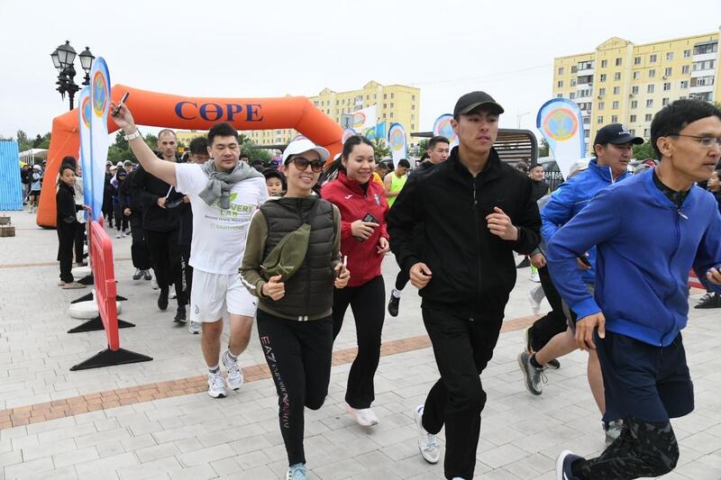 Легкоатлетический забег «BAIQONYR RUN» прошел в Астане