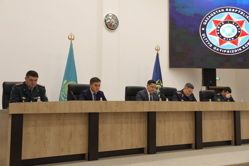 В г. Костанай прошло итоговое заседание областного оперативного штаба по борьбе с терроризмом