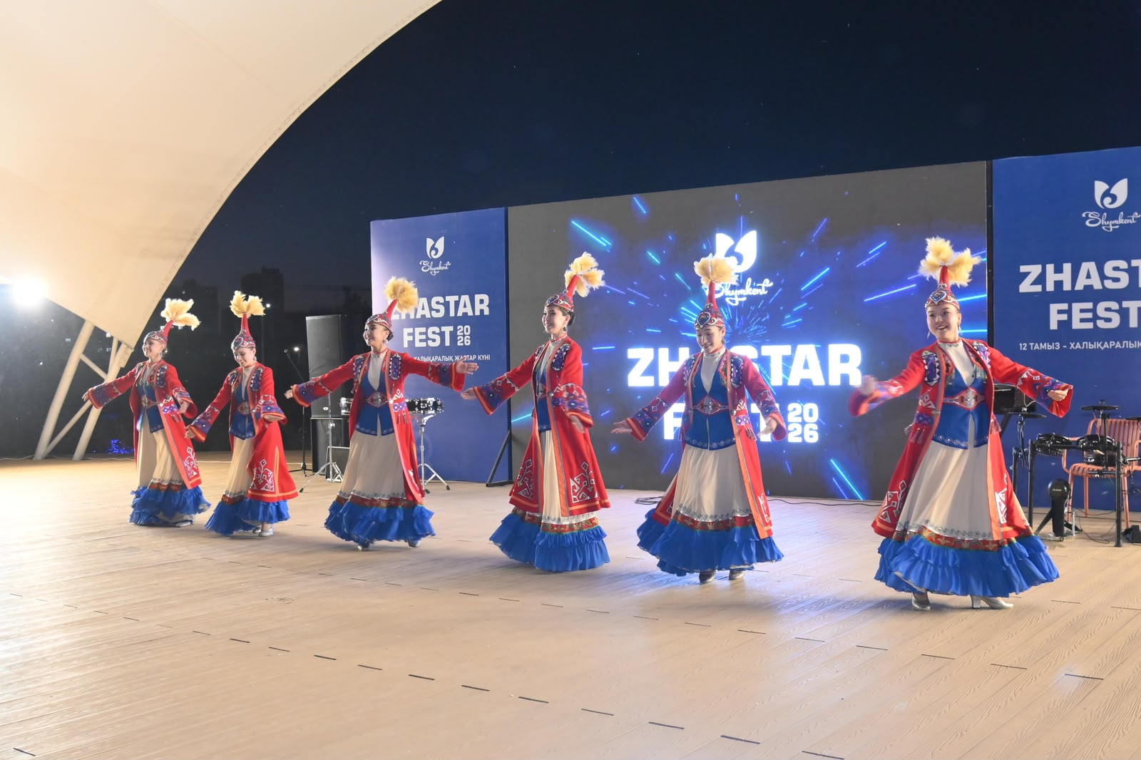 «ZHASTAR FEST» ІС-ШАРАСЫНДА ҮЗДІК ЖАСТАР МАРАПАТТАЛДЫ