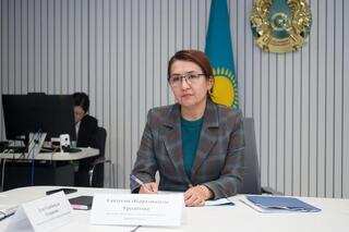 Руководитель аппарата Министерства юстиции РК Сандугаш Ерсеитова провела прием граждан