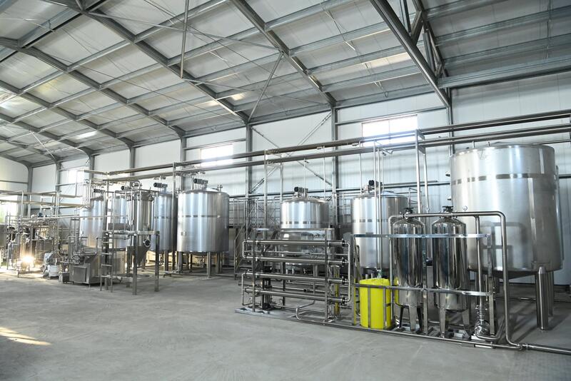 Глава региона проверил строительство завода по производству сухого порошка из верблюжьего молока