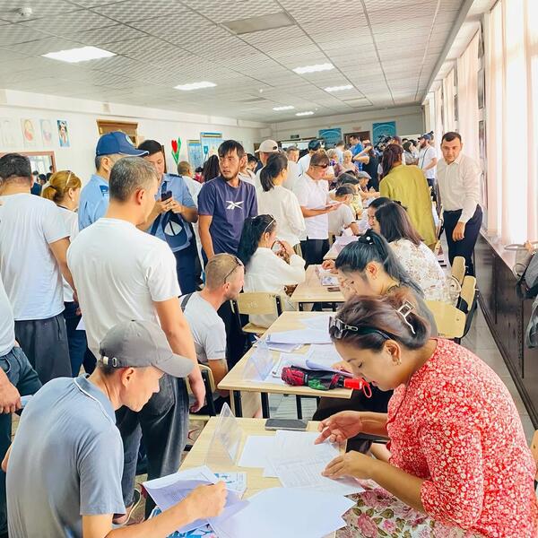 В ШЫМКЕНТЕ ПРОШЛА ЯРМАРКА ВАКАНСИЙ