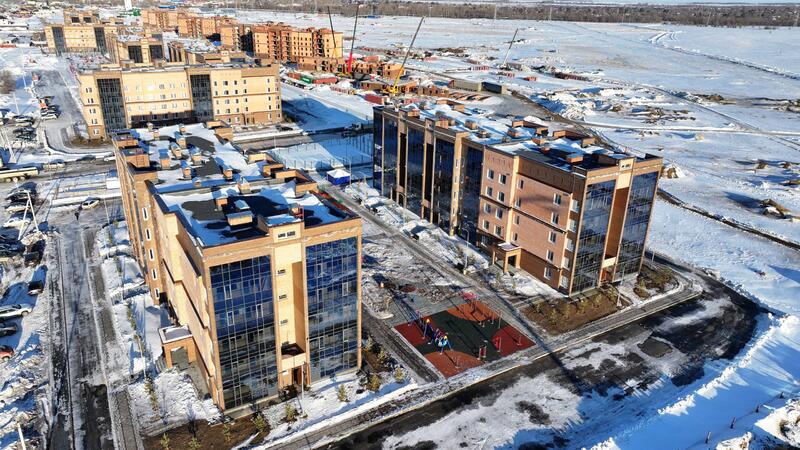 В микрорайоне «Астана» ключи от новых квартир получили 43 семьи