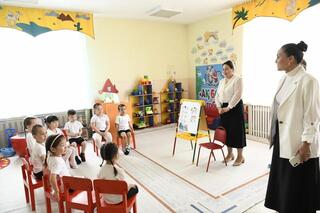 В детском саду Астаны организовали воспитательное мероприятие