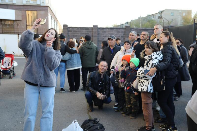 Столичные новобранцы отправились на службу в Десантно-штурмовые войска