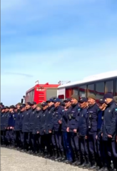 Карагандинские спасатели вернулись домой из Северо-Казахстанской области  