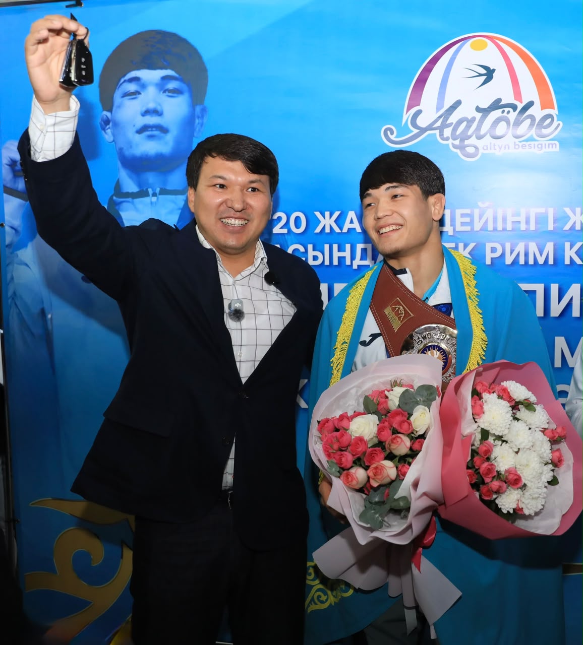Чемпиону мира вручили ключи от автомобиля
