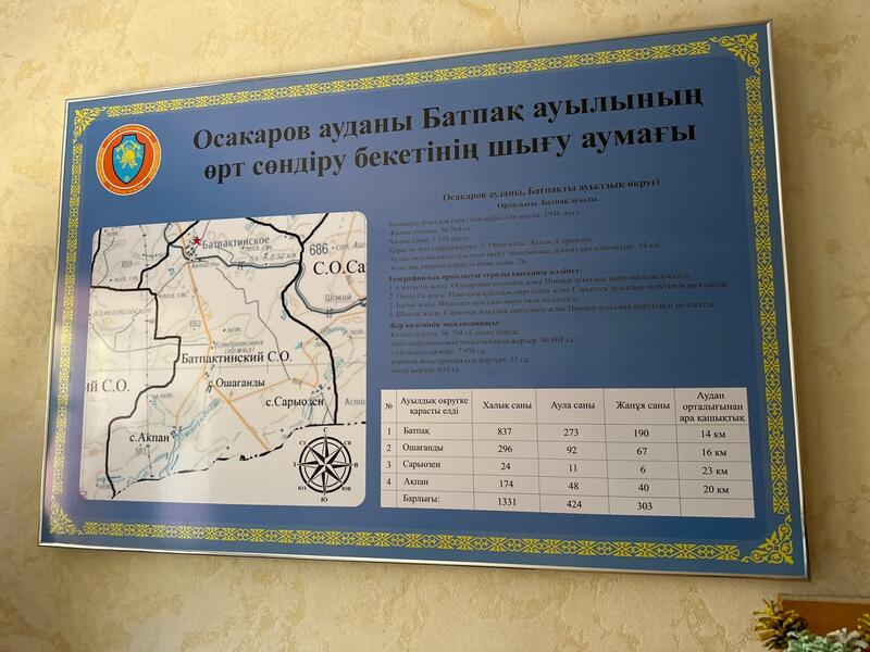 В Казахстане открылось 287-е добровольное противопожарное формирование «Ауыл құтқарушылары»