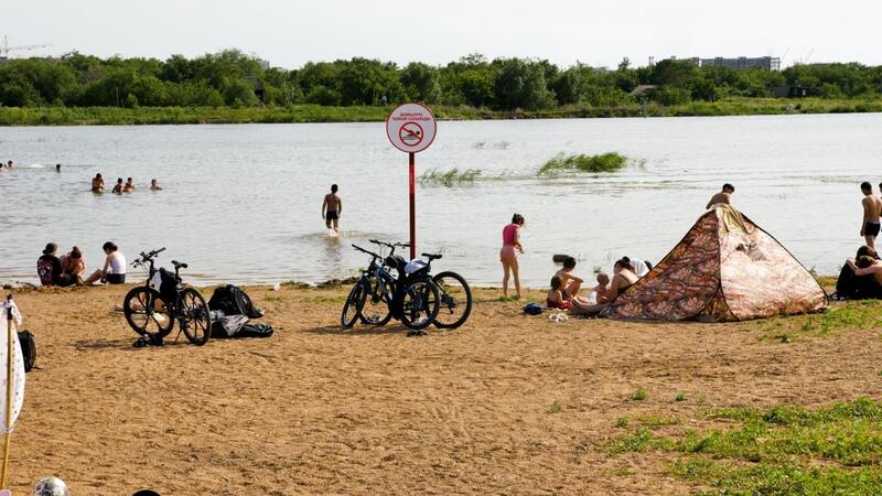Рейды, патрули, беседы: как в Астане обеспечивают безопасность на пляжах