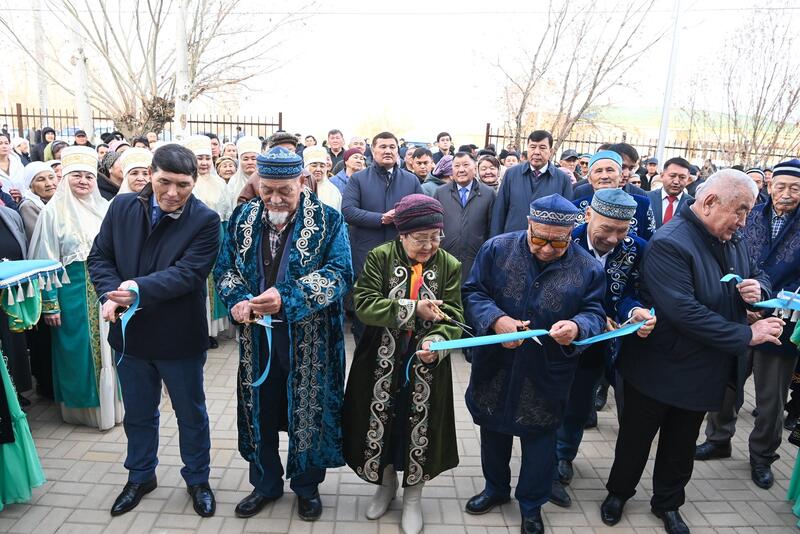 В селе Бестам Шиелийского района открылся клуб на 150 мест