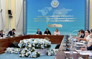 В МИД Казахстана обсудили вопросы защиты прав детей в цифровой среде и профилактики бытового насилия