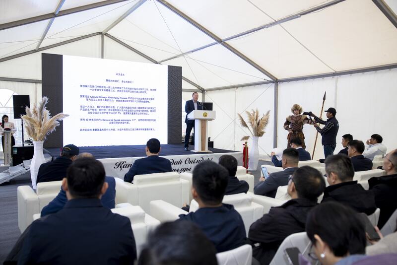 В Конаеве открыли завод по переработке пшеницы на 15 млрд тенге