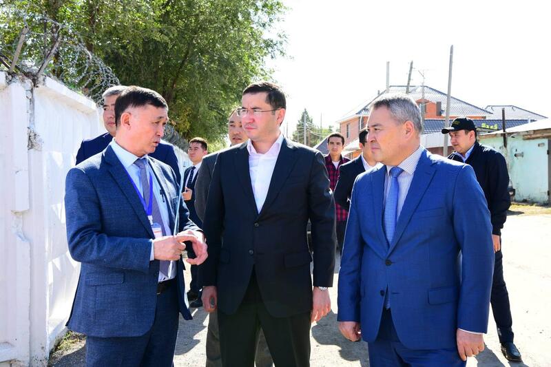 Вице-министр нацэкономики Абзал Абдикаримов проверил работу коммунальных предприятий в Актюбинской области 