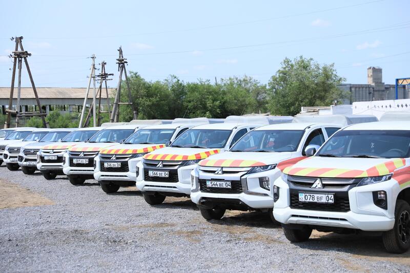 В Мартуке заработала обновлённый пожарный пост