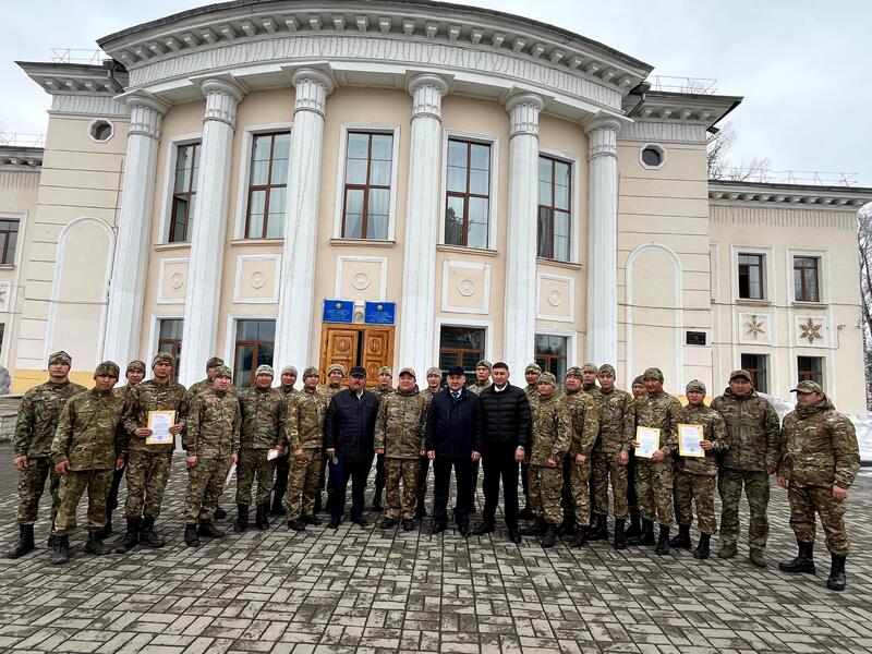Военнослужащие МЧС РК завершили в районе Алтай противопаводковые мероприятия
