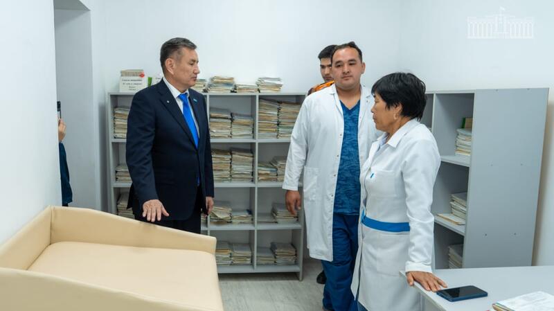 В Маркакольском районе открыт новый спортивный модуль