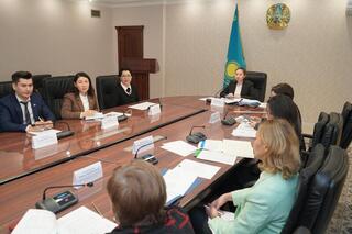Вице-министр юстиции Алма Муканова провела встречу с главой офиса структуры «ООН-женщины» в Казахстане Диной Амришевой