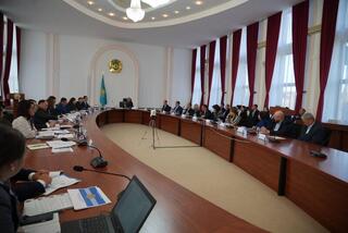 В Акмолинской области прошло выездное заседание Комитета по финансам и бюджету Сената