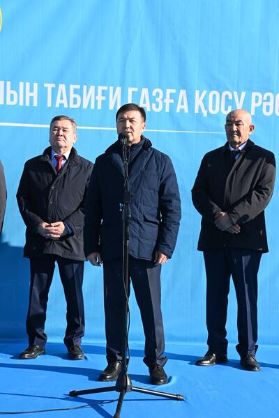 Село Дур Онгар Кармакшинского района подключено к газу