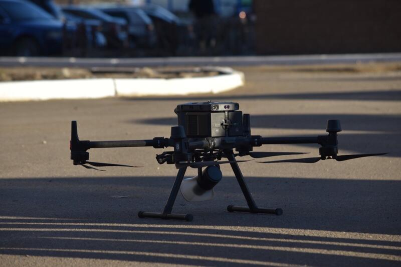 Профилактика выпадения детей из окон с применением БПЛА