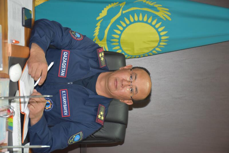 В Департаменте по ЧС Северо-Казахстанской области представили нового начальника