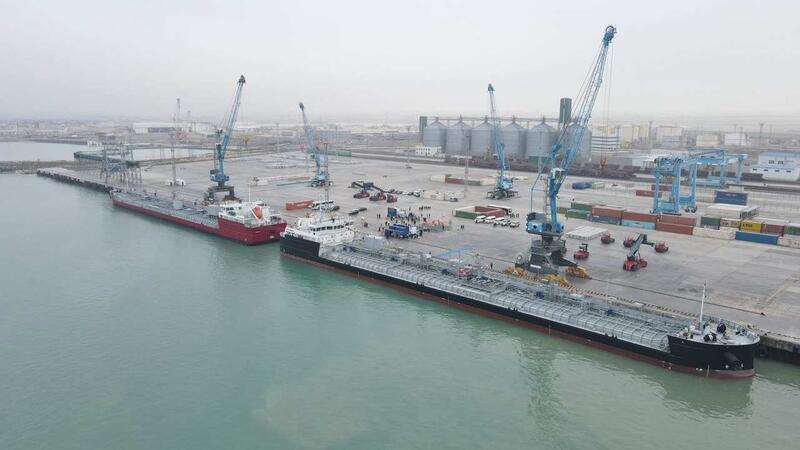В порт Актау прибыли новые нефтеналивные танкеры