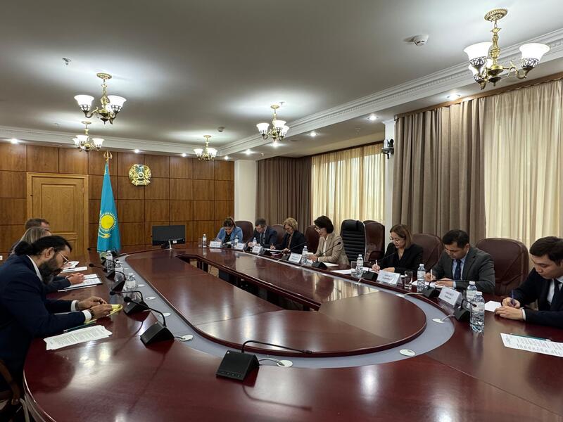 А.АЛЬНАЗАРОВА ВСТРЕТИЛАСЬ С ПОСТОЯННЫМ КООРДИНАТОРОМ ООН В КАЗАХСТАНЕ