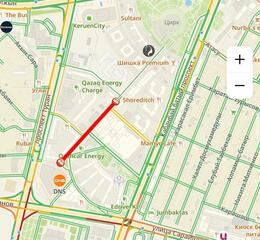 Дорогу за ТРЦ «Сарыарка» закрыли на ремонт в Астане