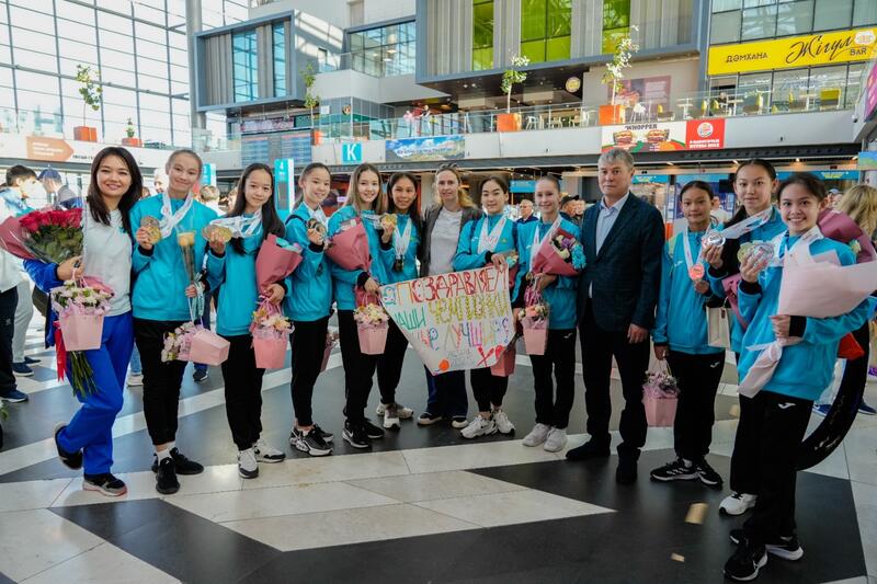 Столичные гимнастки, победившие на чемпионате Азии, вернулись с 11 медалями