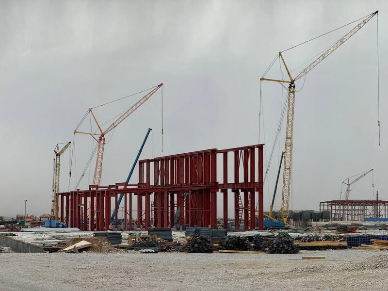 В Туркестанской области ведётся строительство электростанции мощностью 1 тыс мегаватт