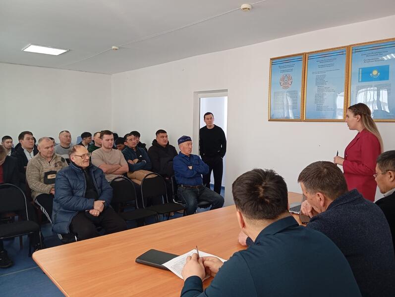 Опасность интернет-ресурсов обсудили со спортивной общественностью Аулиекольского района