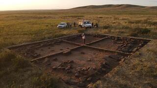 Карагандинские археологи изучают древнее поселение в Бухар-Жырауском районе