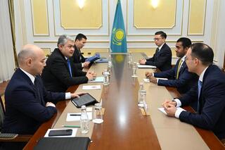 Глава МИД Казахстана встретился с руководством компании «G42 International»