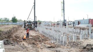 В Буландинском районе начато строительство 2 многоэтажных домов