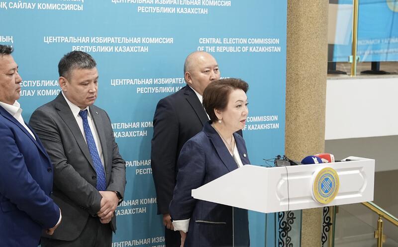 ЦИК ЗАРЕГИСТРИРОВАЛА ПАРТИЙНЫЙ СПИСОК ДЕМОКРАТИЧЕСКОЙ ПАРТИИ КАЗАХСТАНА «АҚ ЖОЛ»