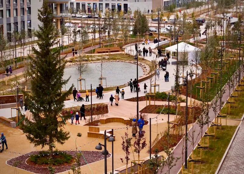 Модернизированный Центральный парк, аллея GreenLine и обновленные дворы: как преобразился столичный район Нура