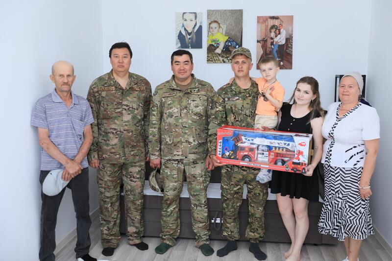 В Мартуке заработала обновлённый пожарный пост