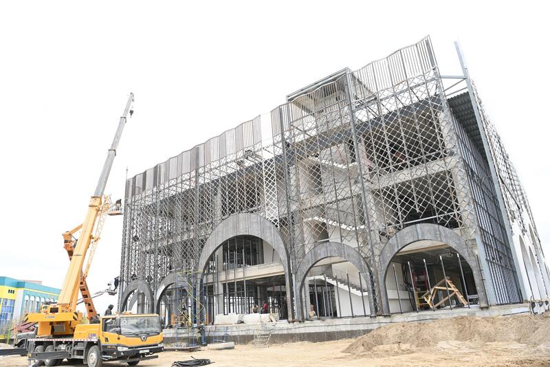 Ход строительства под контролем