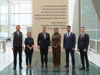 Вице-министр юстиции Ботагоз Жакселекова встретилась с представителями МФЦА