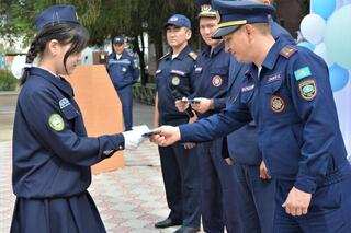 В области Жетысу открылся третий кадетский класс юных спасателей