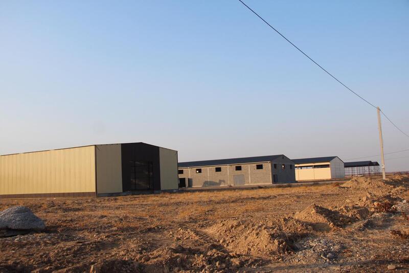 ТУРКЕСТАН: В ПРОМЫШЛЕННЫХ ЗОНАХ САУРАНА ВЕДЕТСЯ СТРОИТЕЛЬСТВО ОКОЛО 140 ЗДАНИЙ