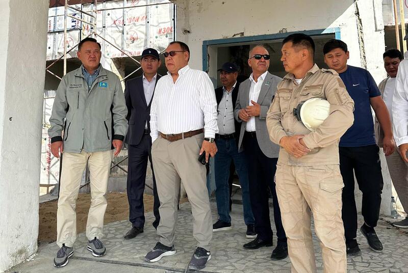 Первый заместитель акима Мангистауской области посетил с рабочей поездкой город Жанаозен