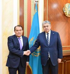 В МИД Казахстана обсудили развитие дальнейшего взаимодействия с Тюркским инвестиционным фондом